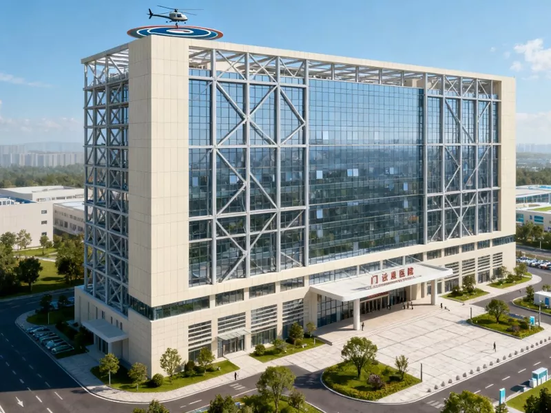 Bini ta 'Sptar tal-metall prefabbrikat High-Rise Bini ta 'Sptar tal-metall prefabbrikat High-Rise