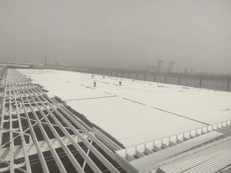 Kostruzzjoni tal-bini tal-azzar industrijali