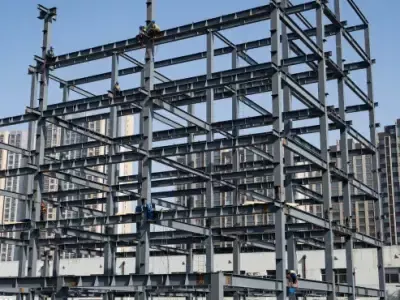 Bini tal-maħżen tal-metall prefabbrikat faċli u prattiku